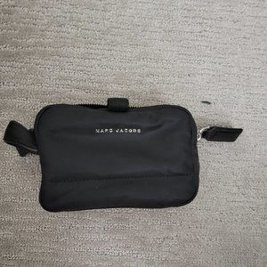 Marc Jacobs black nylon makeup pouch